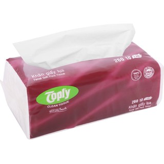Khăn giấy lụa toply 2 lớp 260 tờ