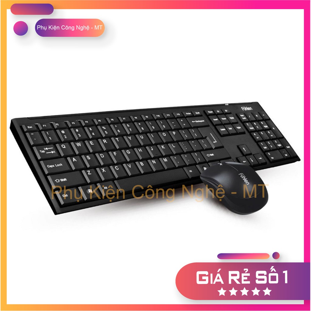 Bộ bàn phím + chuột không dây Fuhlen A120 A120G chính hãng