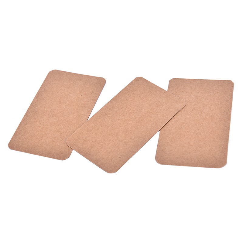 HL Set 100 Thẻ Tên Bằng Gỗ 90x53mm | BigBuy360 - bigbuy360.vn