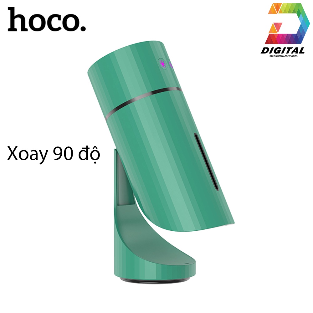 Máy Phun Sương, Phun Tinh Dầu Tạo Độ Ẩm Có Led Hoco Di15 Chính Hãng