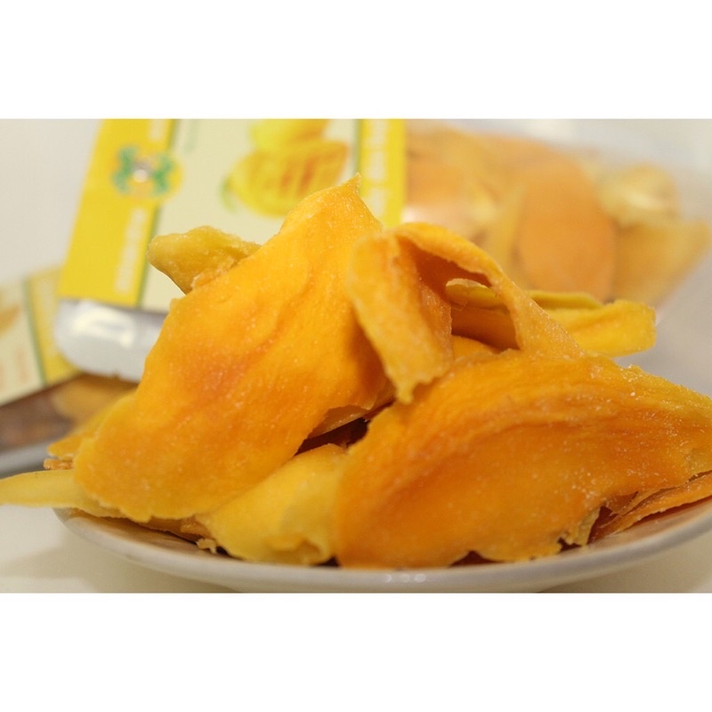 1Kg Xoài Sấy Dẻo Không Đường Thơm, Ngon