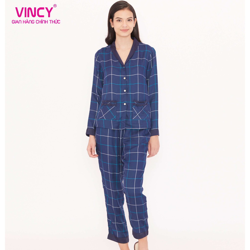 [Mã FASHIONMALLT4 giảm 15% đơn 150k] Bộ kate dài Vincy BKD140S01