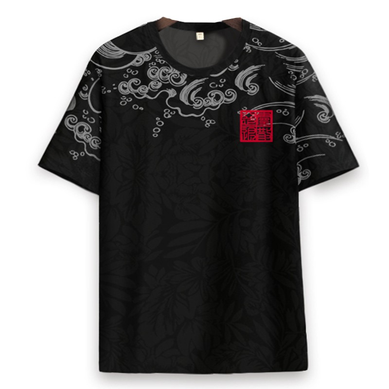 Áo Phông Nam In Hình 3D Vân Chìm Yakuza Nhật Bản - HE14 | BigBuy360 - bigbuy360.vn