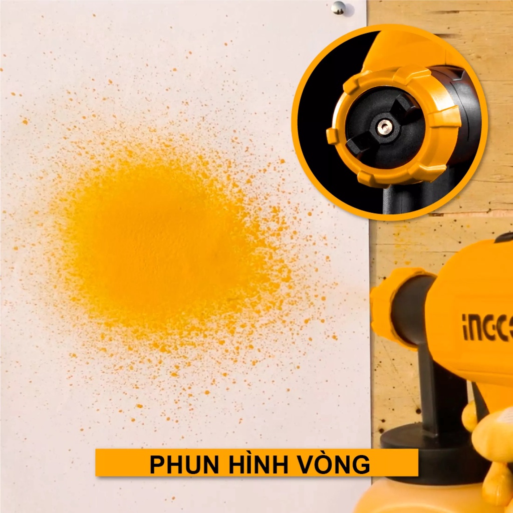 Máy phun sơn INGCO SPG3508 công suất 450W