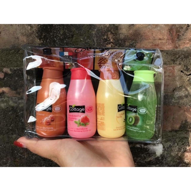 Set sữa tắm cottage mini mỗi lọ 50ml