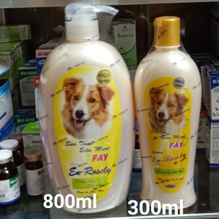 Sữa tắm chó mèo FAY siêu mượt - 800ml - 300ml