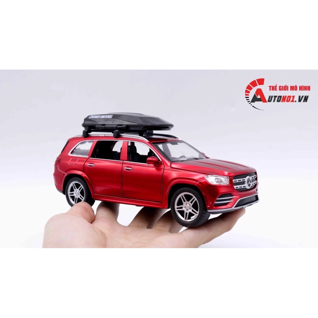 MÔ HÌNH XE MERCEDES GLS-580 RED CÓ MUI 1:32 ALLOY 7439