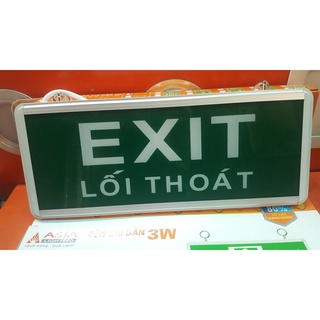 Đèn chỉ dẫn Hướng phải, trái, lên, xuống,cầu thang, toilet, 1 mặt và 2 mặt công suất 3W