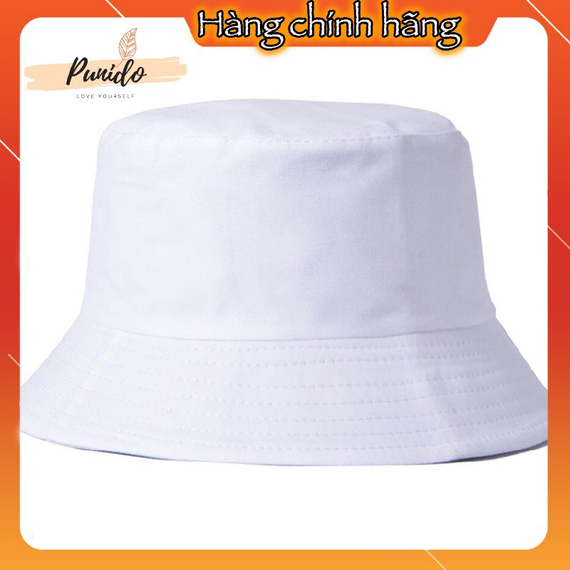 [ HÌNH THẬT ] Mũ nón Bucket trơn nam nữ nhiều màu phong cách Hàn Quốc - nón tai bèo ullzang