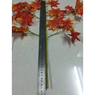Combo 200 cành phong đỏ - Lá phong đỏ trang trí ( 1 cành 15 - 30 lá, dài 50-60 cm )