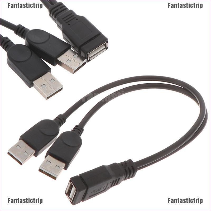 Dây Cáp Nguồn Usb 2.0 Chia 2 Cổng Tiện Dụng