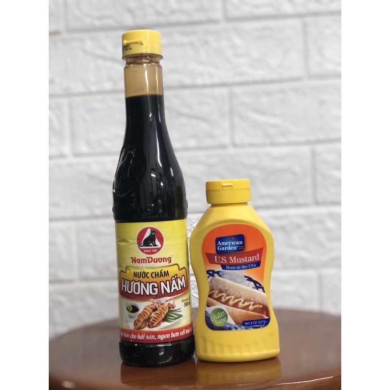 [FREESHIP GIÁ SỈ] COMBO XÌ DẦU HƯƠNG NẤM NAM DƯƠNG - HÀNG CHUẨN 500ML VÀ MÙ TẠT VÀNG