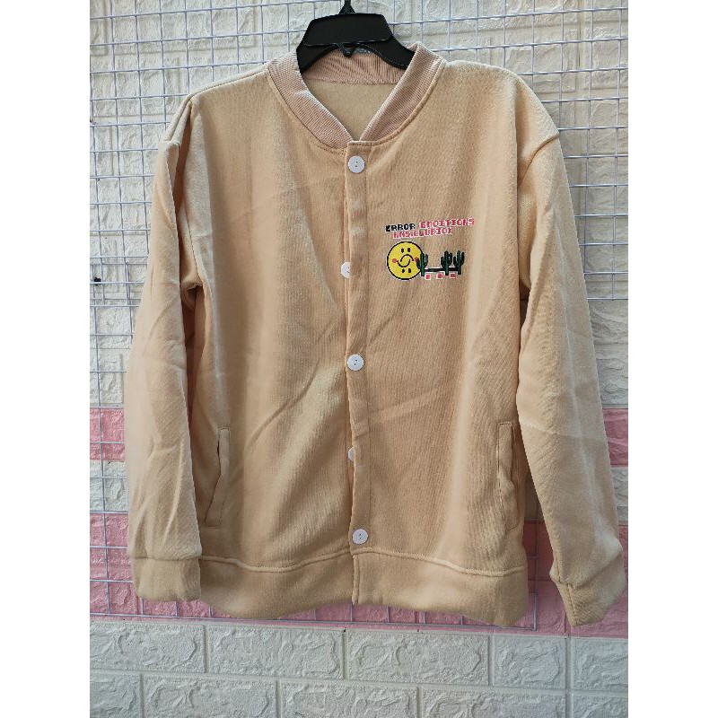 Áo khoác nỉ gài nút (kèm ảnh thật)