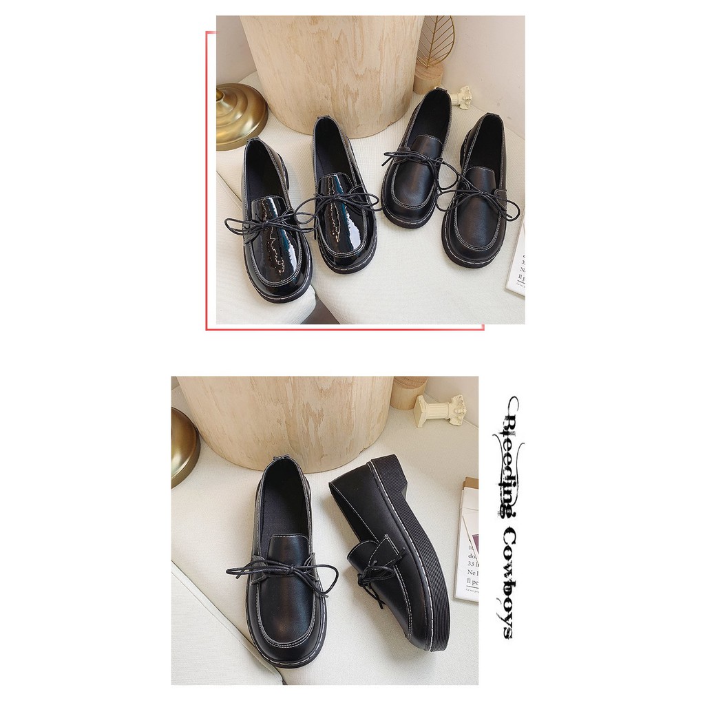 Giày Oxford Nữ Lolita Đế Cao 3p Da Xinh Hottrend - MBS303 [HÀNG ORDER] | BigBuy360 - bigbuy360.vn