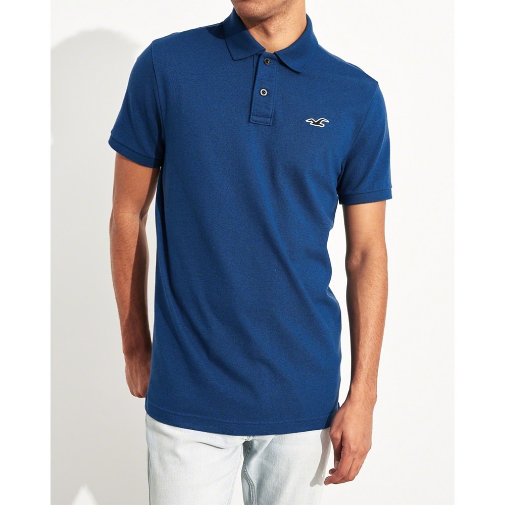 Áo thun nam Hollister HCO-P175 Stretch Slim Fit Polo