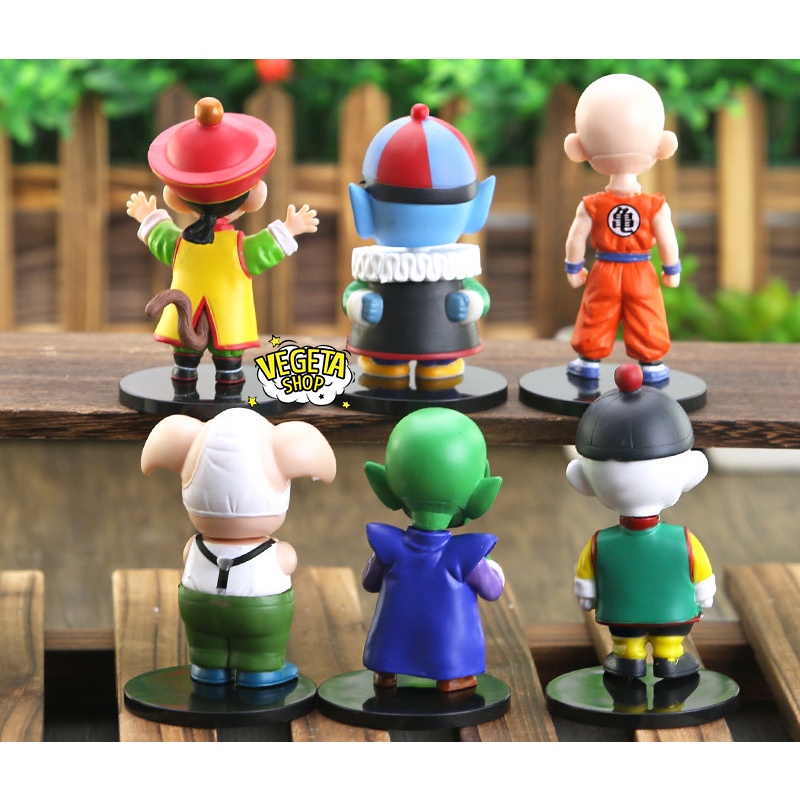 Mô hình Dragon Ball - Gohan Goku Chichi Chiaotzu Oolong Vegeta Pilaf Krillin Piccolo Gogeta Bulma Trunks - Cao 10~10,5cm