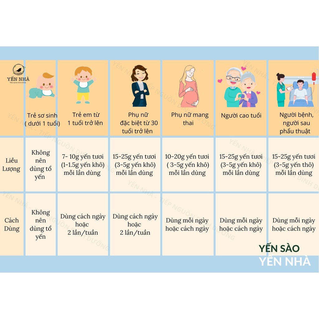 Yến viên nguyên chất, yến vụn baby cho mẹ và bé yến tinh chế mix sẵn đồ chưng tặng kèm đường phèn