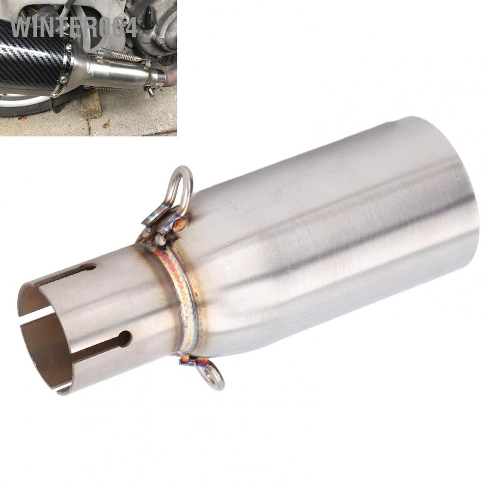 Winter064 Exhaust Middle Link Pipe Motorcycle Refitting Replacement for Piaggio BEVERLY 125 300 MP3 250 LT X10