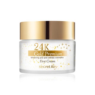 Kem dưỡng ngăn ngừa lão hóa Secret Key 24k Gold Premium First Cream 50ml