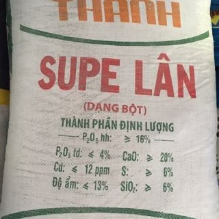 Phân supe lân long thành 1kg