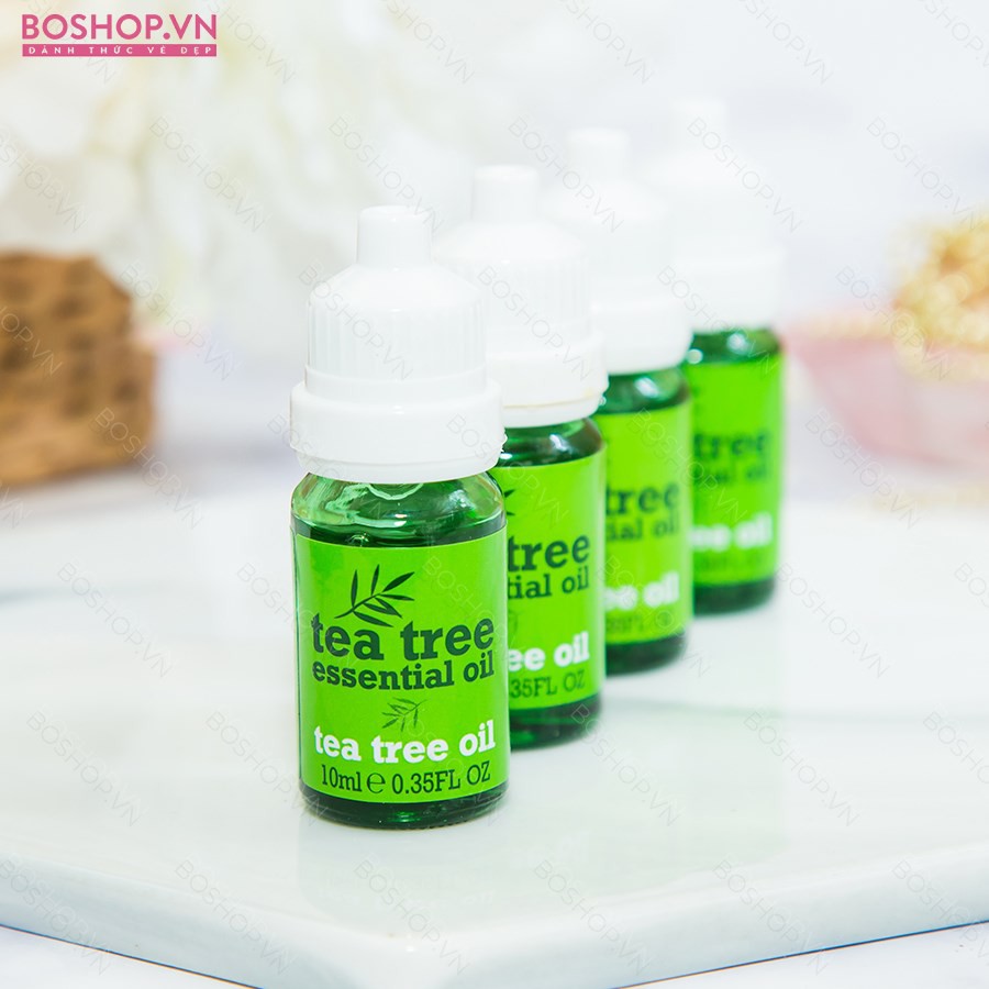 TINH DẦU TRÀM TRÀ GIẢM MỤN TEA TREE ESSENTIAL OIL 10ML CHÍNH HÃNG - 4770