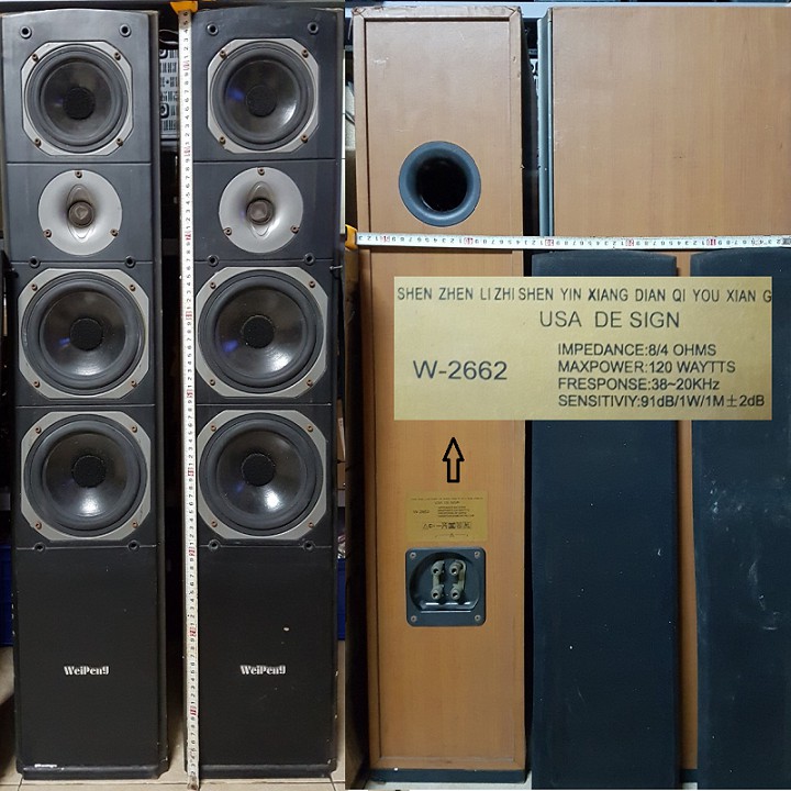 1 cặp loa Đứng - Sàn - Karaoke các loại