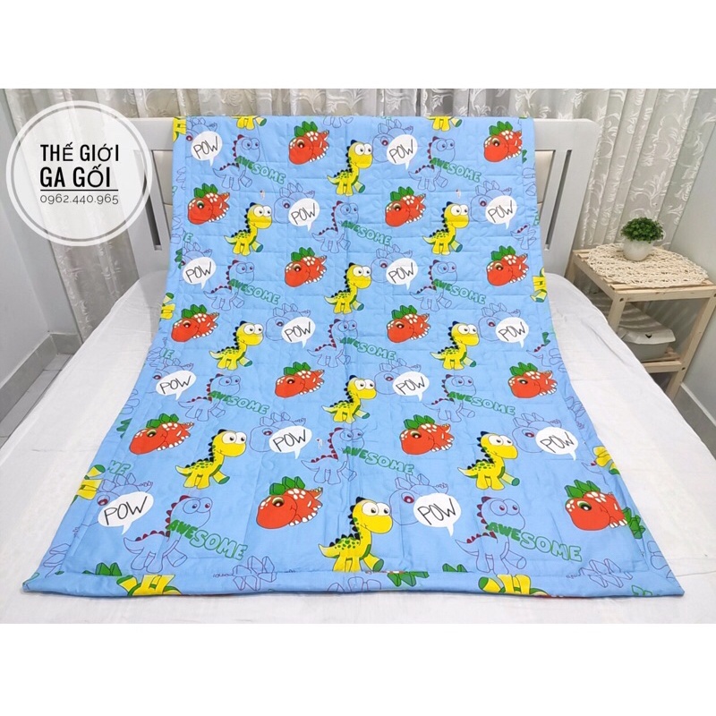 Chăn Mền 100% cotton Thắng Lợi cho bé kích thước 1,2m x 1,6m( inbox chọn mẫu)