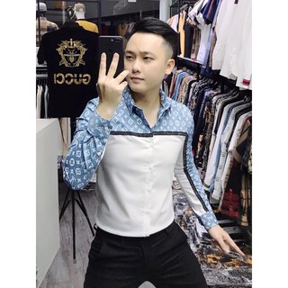 ÁO SƠ MI NAM TAY DÀI LÊN FORM CỰC CHUẨN KIỂU DÁNG HÀN QUỐC