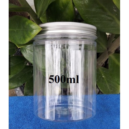[Free Ship 99k] Hũ pet nhựa nắp nhôm 500ml | BigBuy360 - bigbuy360.vn