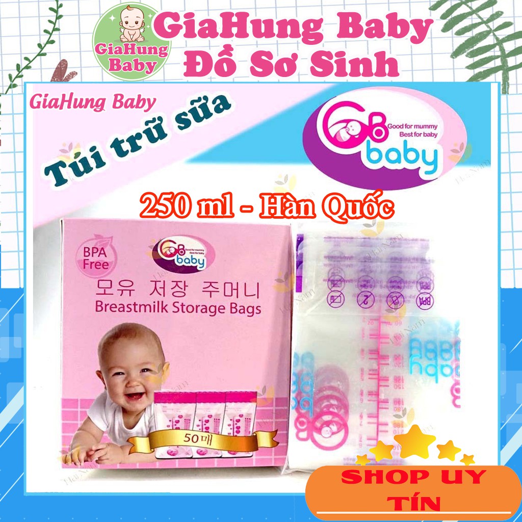 Túi trữ sữa Gb baby𝑭𝑹𝑬𝑬𝑺𝑯𝑰𝑷Túi trữ sữa cho bé,Túi trữ sữa KIchi Nhật cho bé