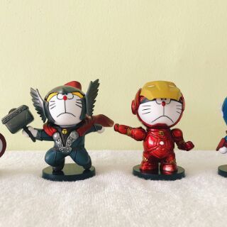 Doraemon in Marvel cosplay