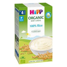 BỘT NGŨ CỐC GẠO NHŨ NHI HỮU CƠ 100% HIPP( 4 THÁNG TUỔI)