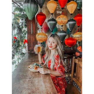 ORDER Váy boho dáng dài thổ cẩm đuôi tôm
