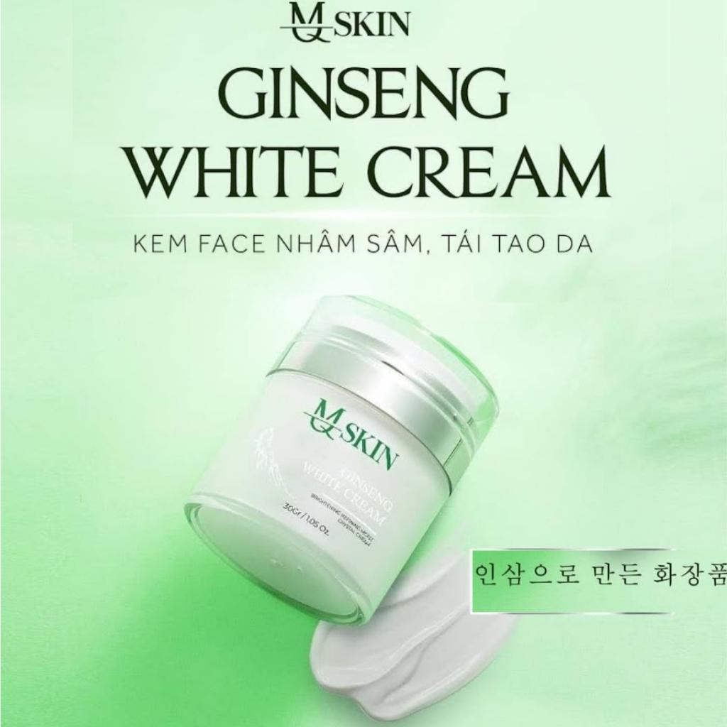 Kem Face Nhân Sâm Tái Tạo Da MQ Skin Dưỡng Da Làm Trắng Sáng Da Thay Da An Toàn Hiệu Quả