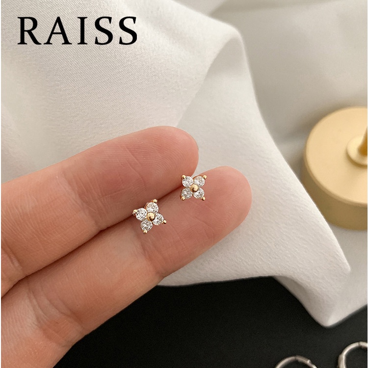 Bông Tai Mạ VàNg 14K ĐíNh Đá NhiềU MàU SắC