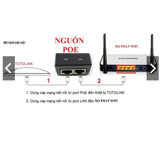 Thiết Bị Phát Wi-Fi TOTOLINK Ốp Trần CA1200 AC1200 Băng Tần Kép POE - N9 - V2 Chuẩn N 300Mbps