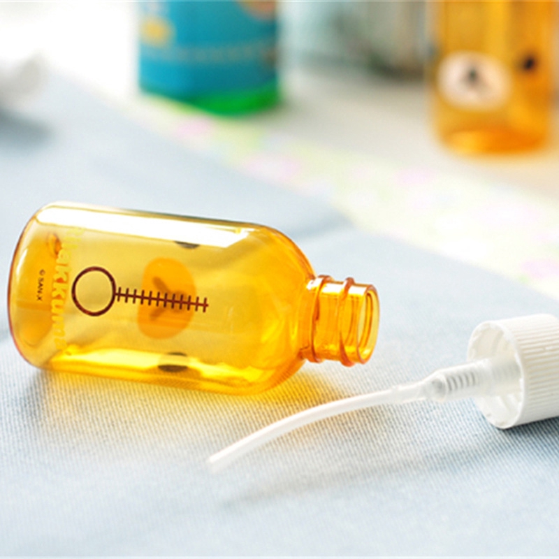 1 Chai Chiết Nước Hoa/Mỹ Phẩm Bằng Nhựa Kiểu Hoạt Hình Dễ Thương Tiện Dụng Mang Đi Du Lịch