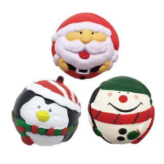 Squishy Trái Banh ông Già Noel
