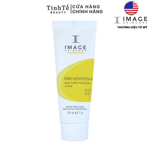 Kem chống nắng dành cho da hỗn hợp đến da dầu Image Skincare Sample Prevention + Daily matte Moisturizer SPF32 - 7g