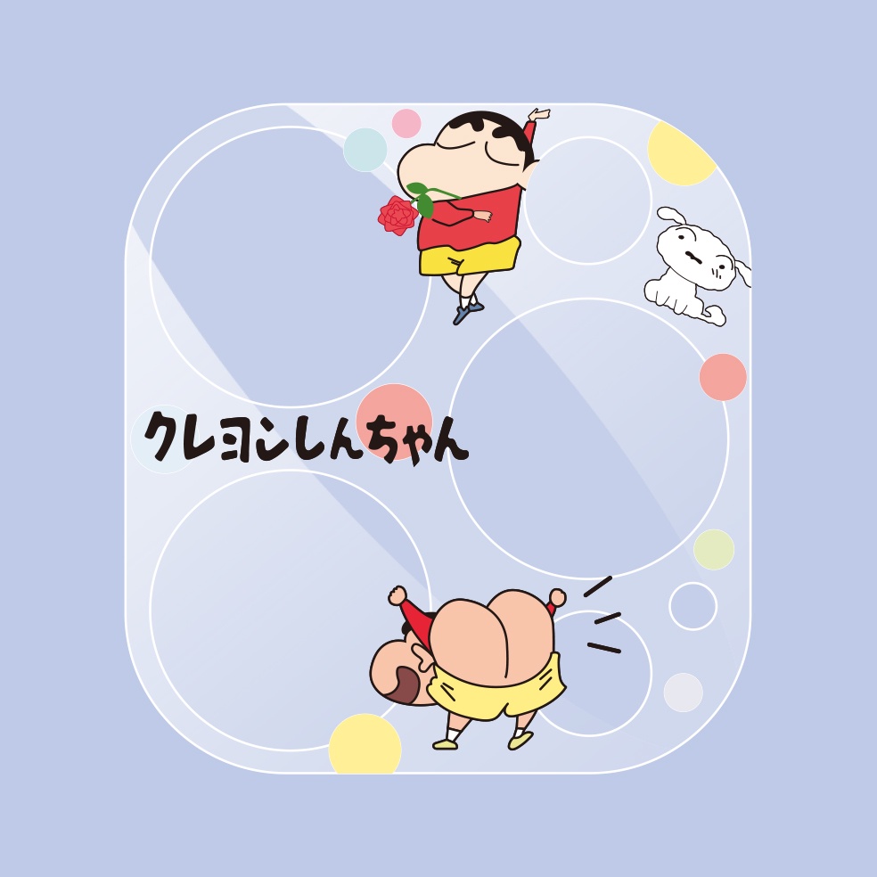 Miếng Dán Ống Kính Máy Ảnh Trong Suốt Họa Tiết Hoạt Hình Dễ Thương Cho iPhone 14ProMax 14Pro 14plus