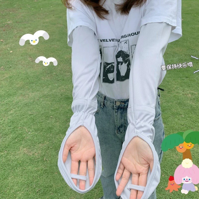 Găng tay đi nắng chống tia UV dáng rộng