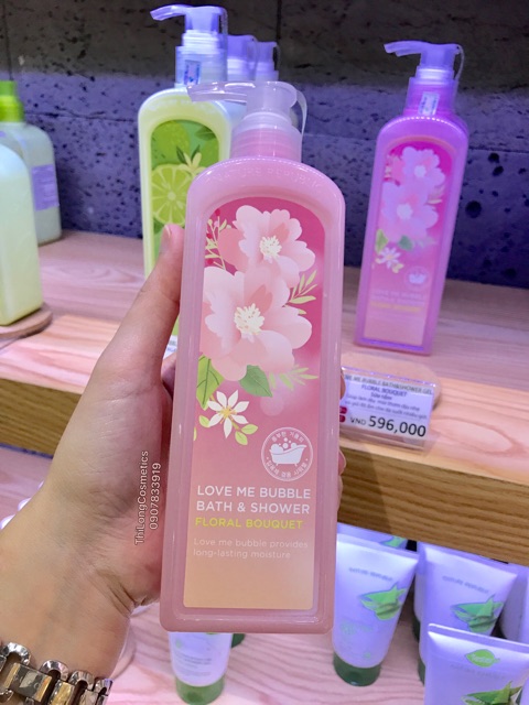 Dòng sữa tắm LOVE ME BUBBLE