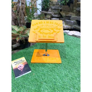 KỆ TỤNG KINH nhựa Abs chân Inox - gấp linh hoạt