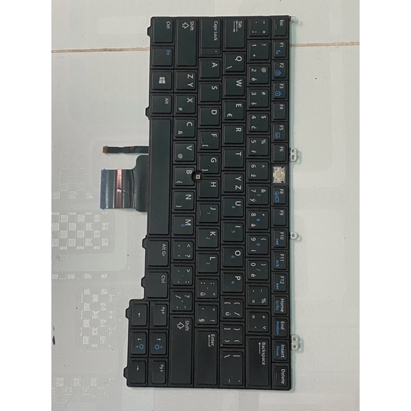 xác bàn phím laptop dell e7240 e7440 không đèn led không bảo hành mất nút phím