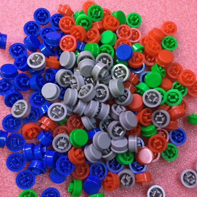 Núm công tắc chíp to tròn (50 chiếc)