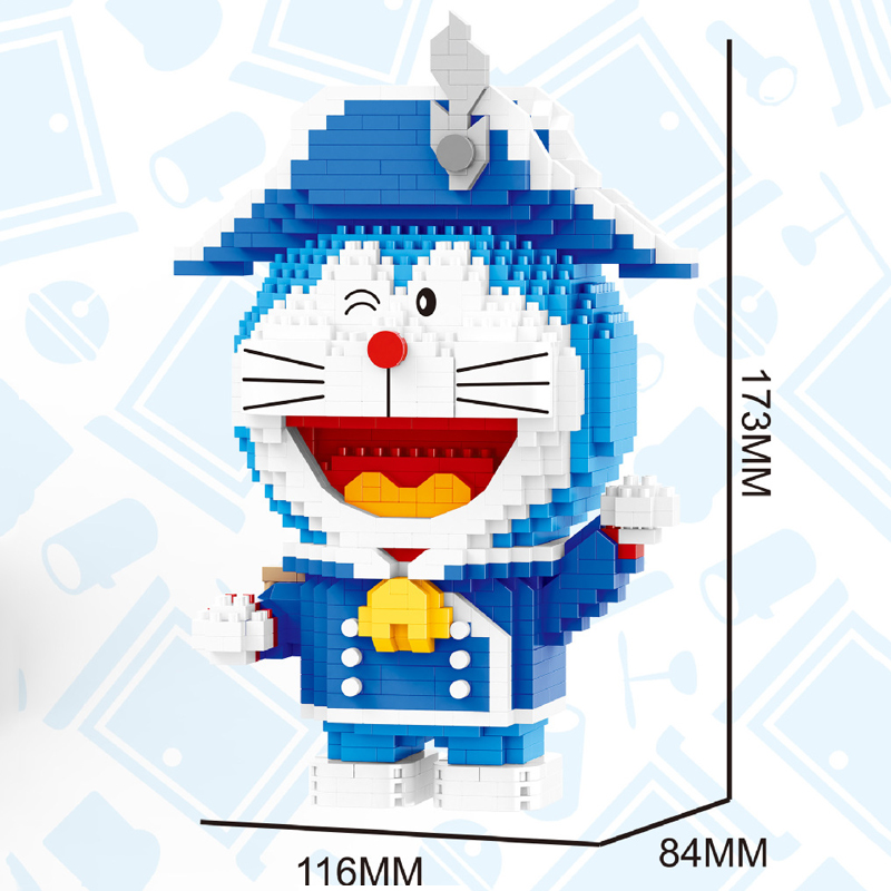 Bộ đồ chơi lắp ráp hình hoạt hình thú vị cho trẻ em