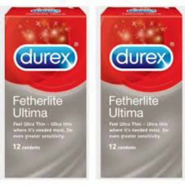 Combo 2 Hộp Durex Fetherlite Ultima ( 1 hộp 12 cái)