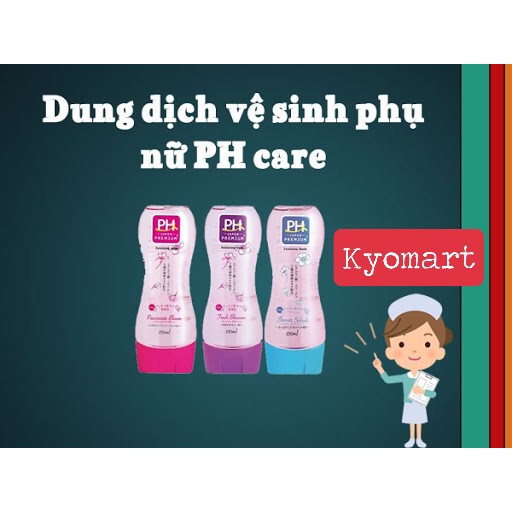 Dung dịch vệ sinh phụ nữ PH Care Premium Nhật Bản 150ml ( FRESHIP toàn quấc )