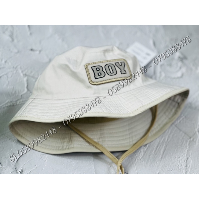 Mũ tai bèo vành cực dể thương cho bé - Nón Bò nhí chữ Boy - Mũ tai bèo trẻ em nhiều màu 6 - 2 tuổi
