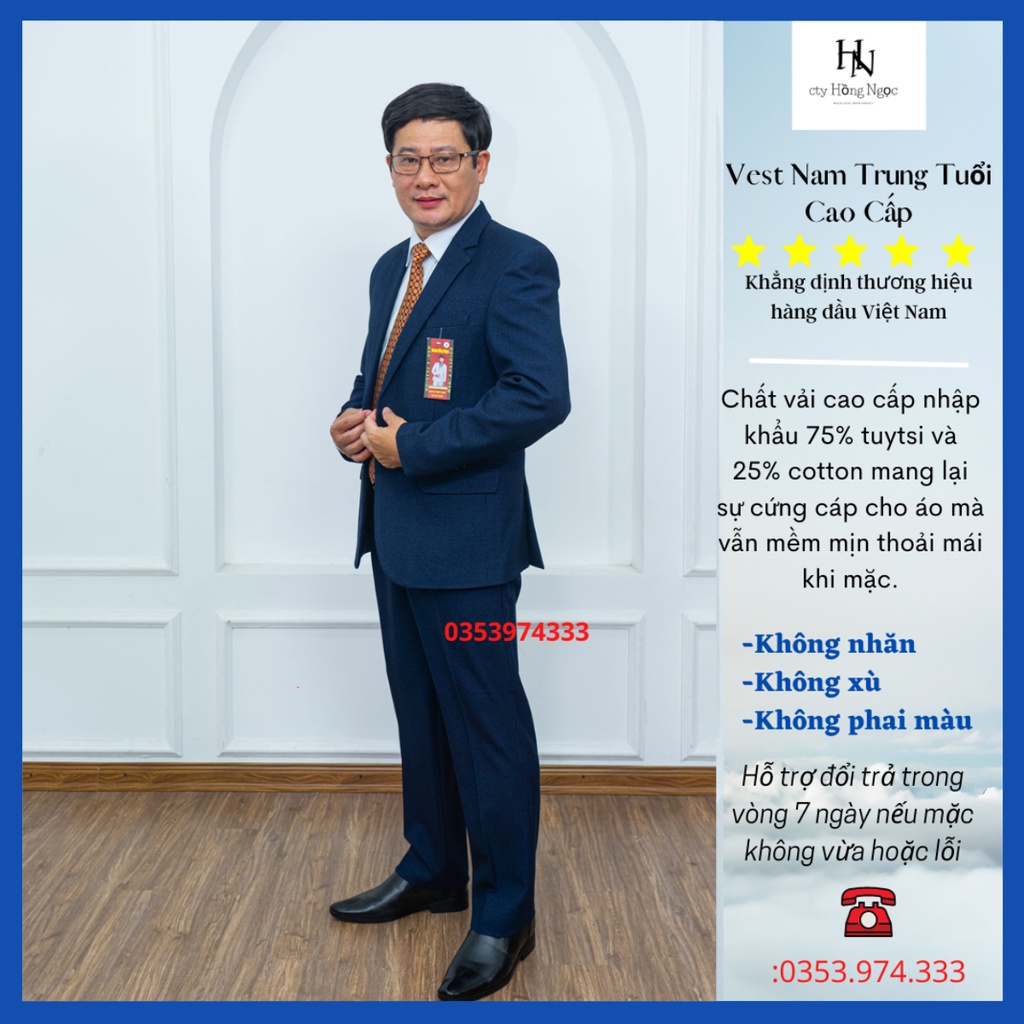 Vest trung niên cao cấp,vest trung niên xuất khẩu 2021